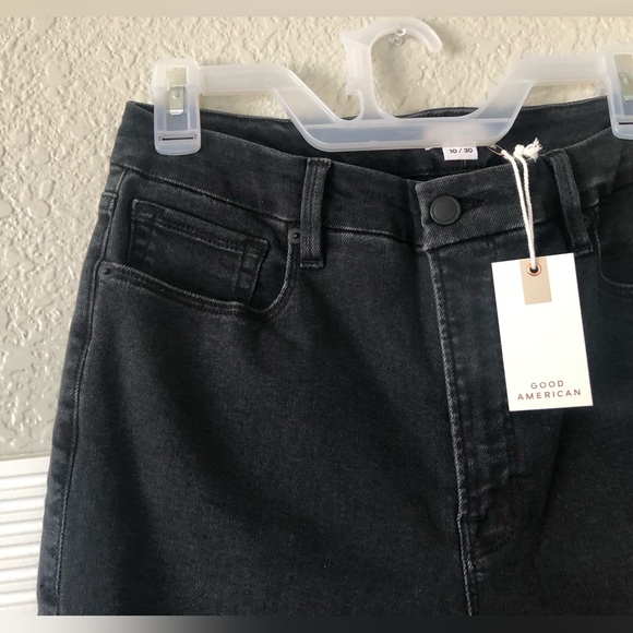 Good American good waist boot cut Jeans black - Picture 3 of 10